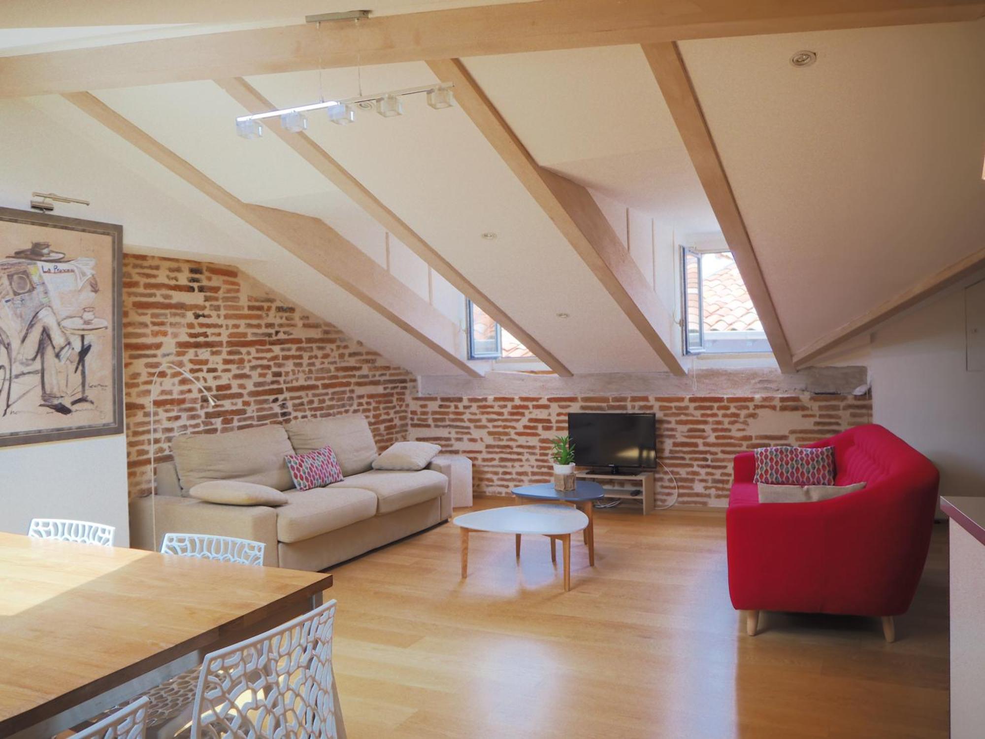 Les Toits Du Capitole - Loft De Standing 60 M2 - Parking En Option Apartment Тулуза Екстериор снимка